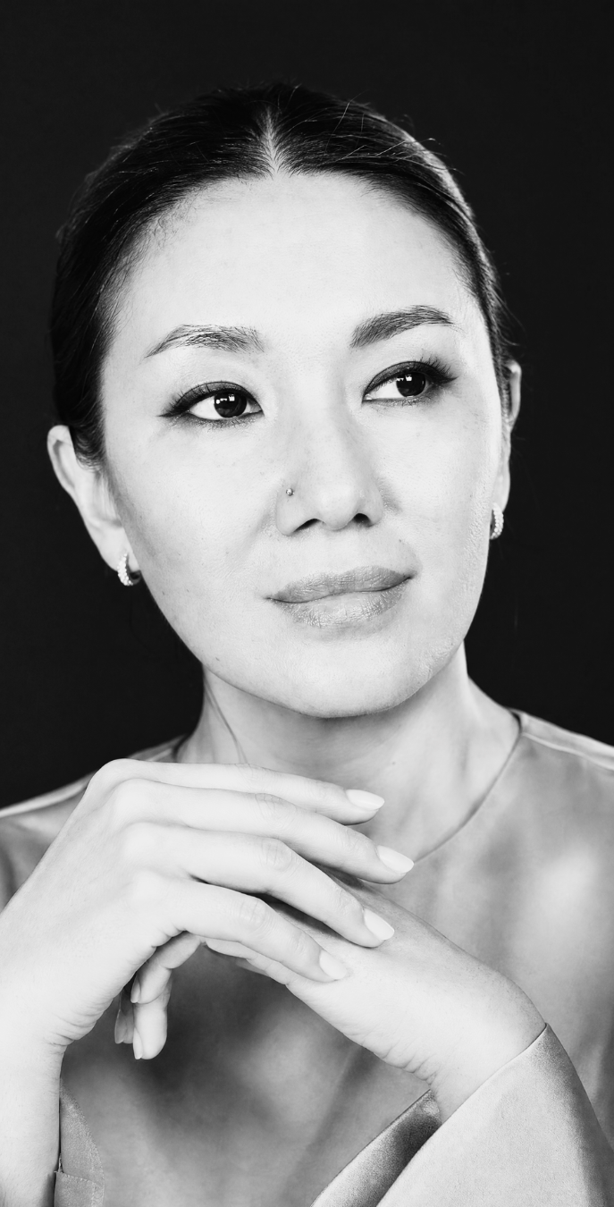Assel Nussubaliyeva, author of The Skin I Keep